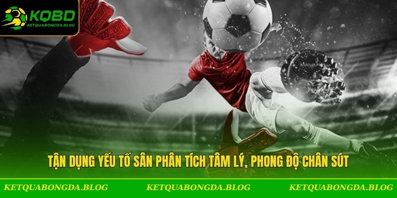 Tận dụng yếu tố sân phân tích tâm lý, phong độ chân sút